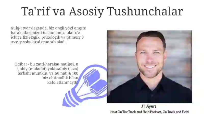 Xulq-atvor va Oqibat: Asosiy tushunchalar 3