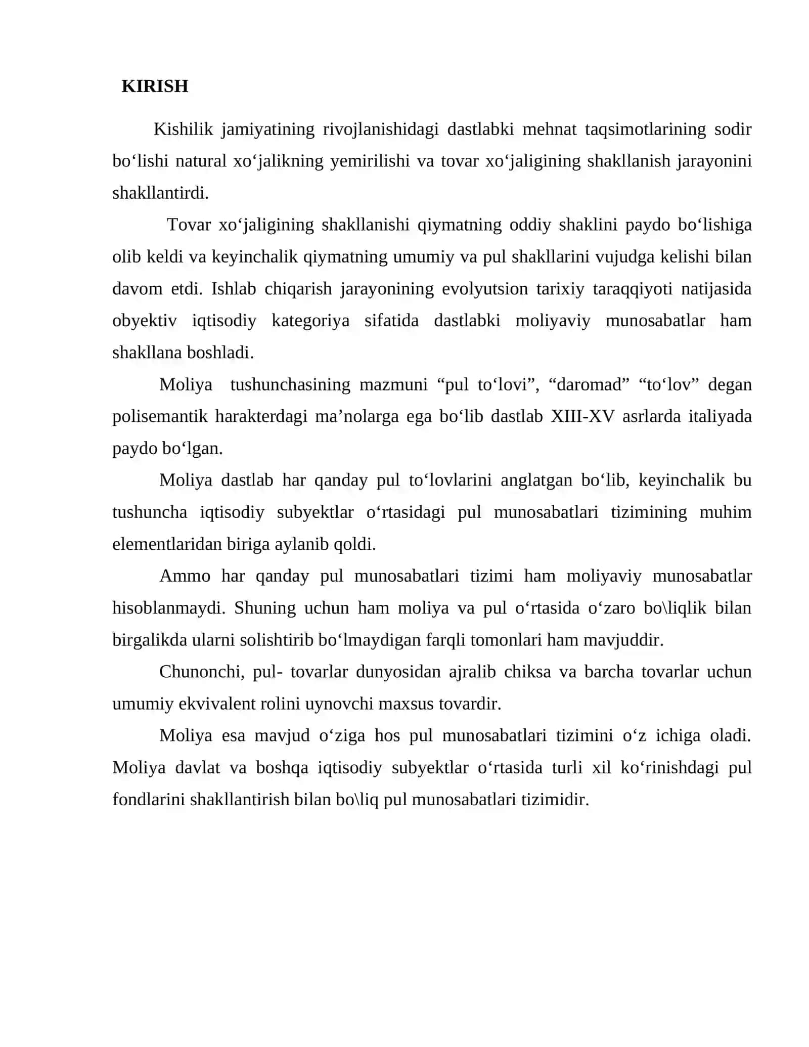 MOLIYAVIY HISOB FANINING PREDMET TADQIQOT USULLARI VA BOSHQA FANLAR BILAN OZARO BOG’LIQLIGI 3