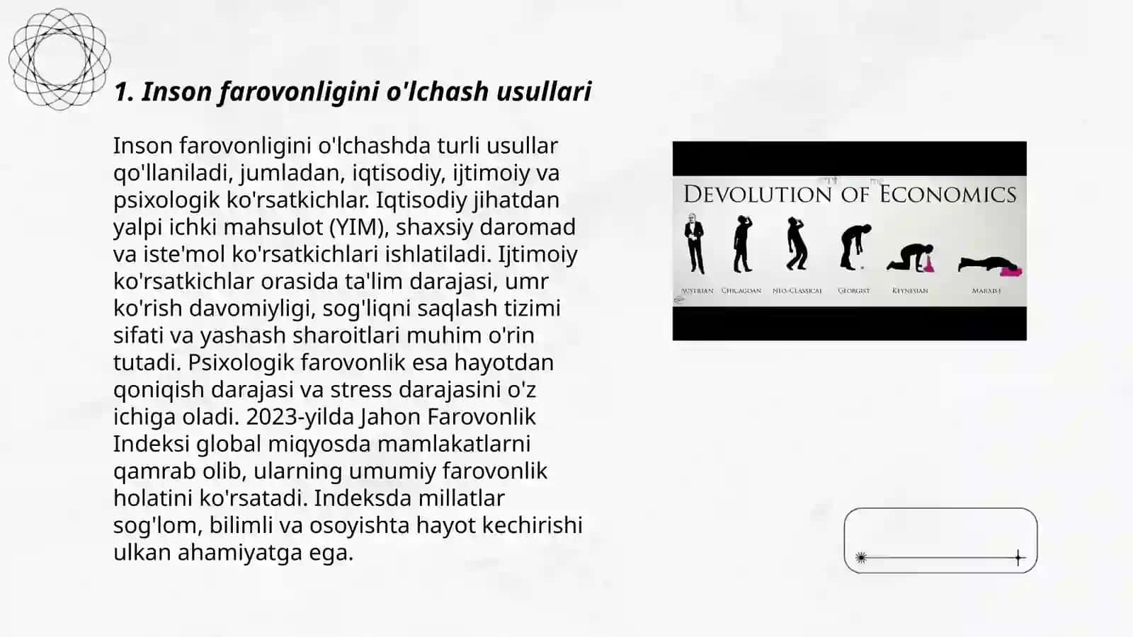 Inson farovonligini iqtisodiyoti 3