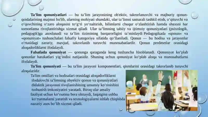 Ta'limqonuniyatlarivatamoyillari 3