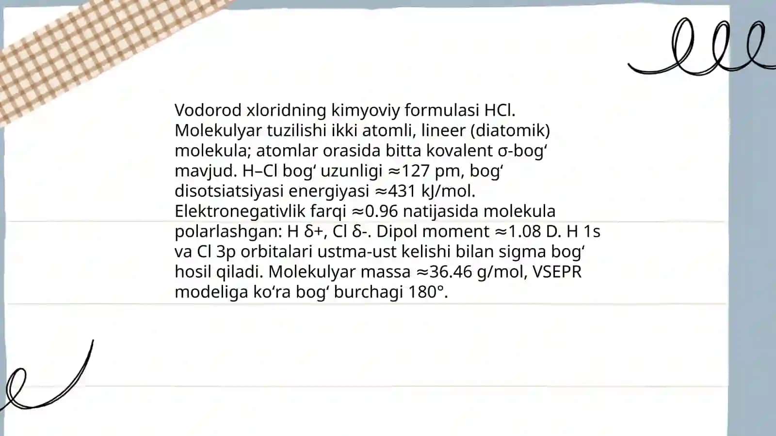 Vodorod xlorid 3