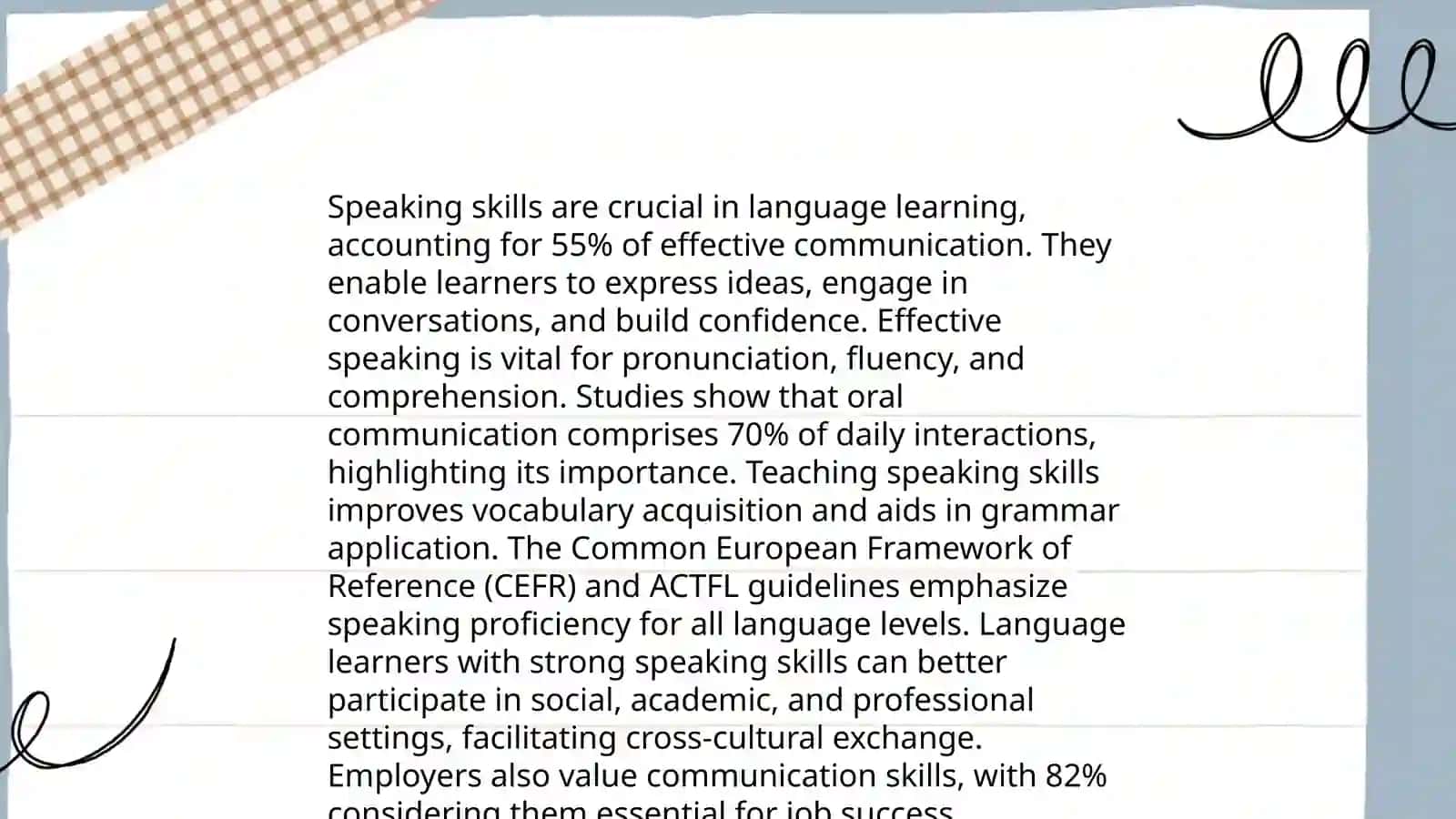 Teaching Speaking 3