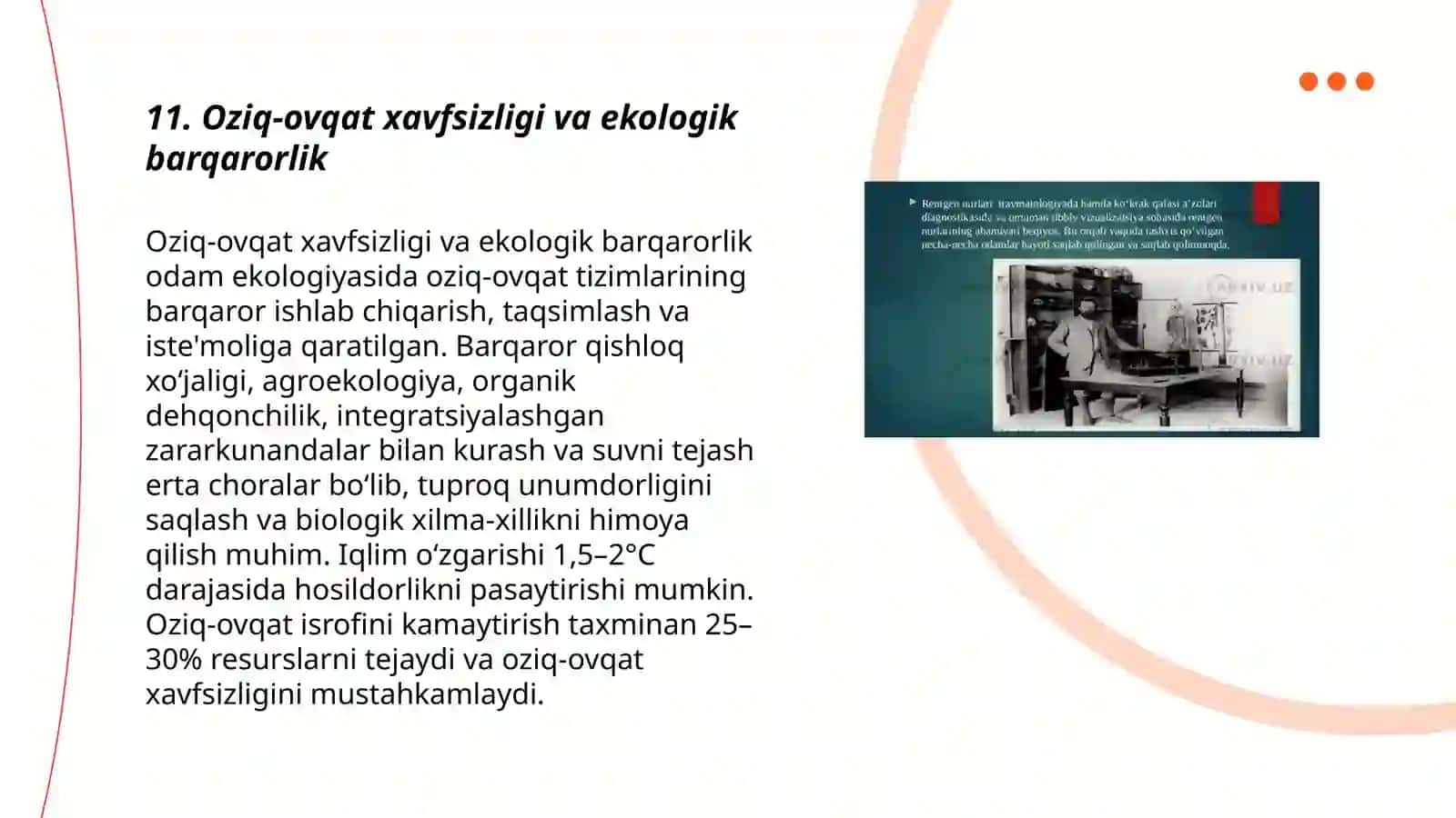 Rentgen nurlari o'rganish tarixi suyak va bug'umlar rivojlanishi 3