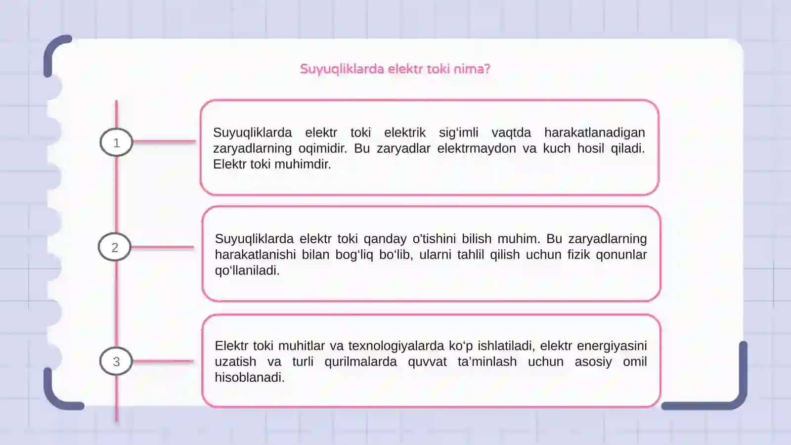 Suyuqliklarda ellektr toki 3