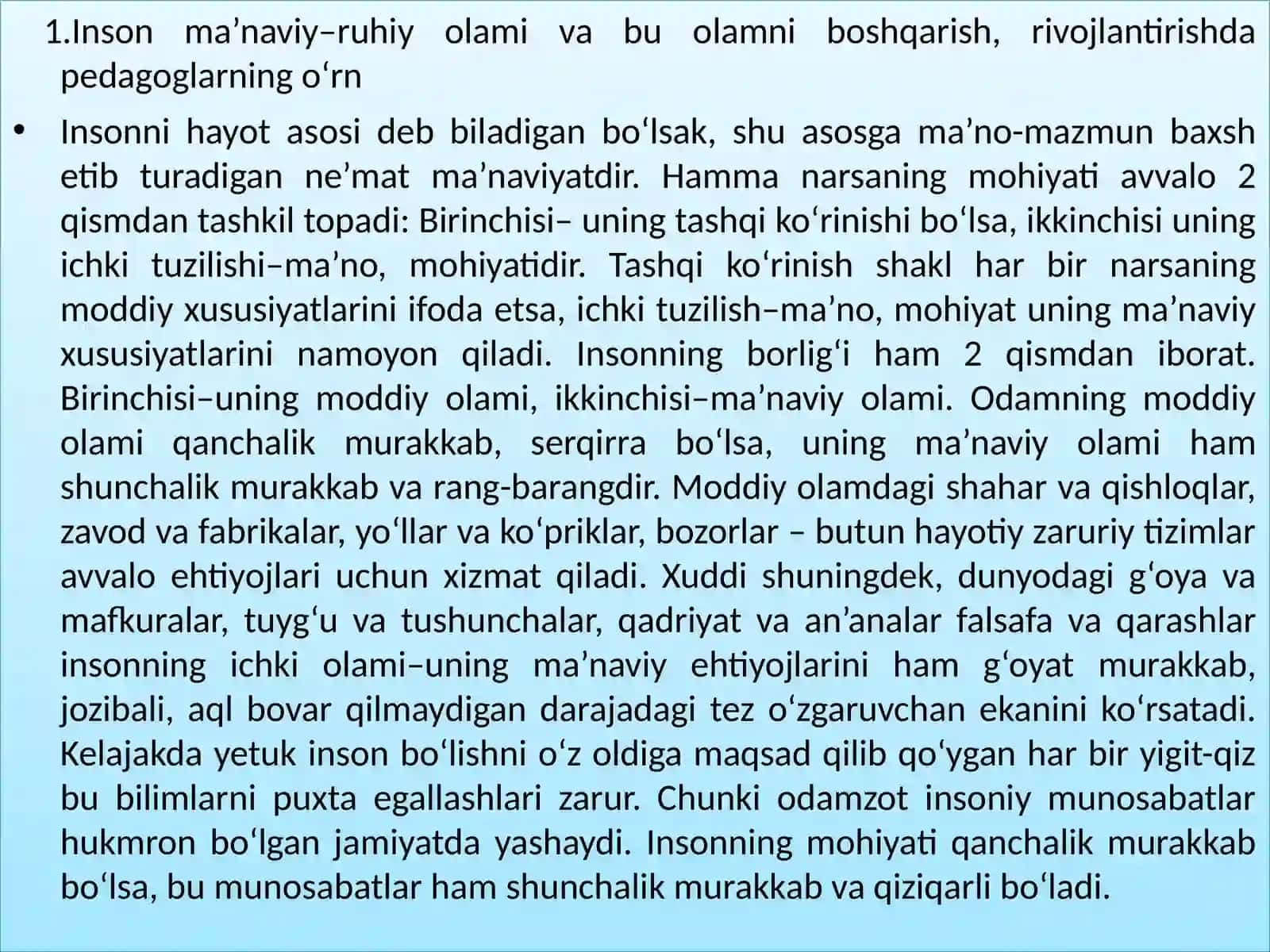 O'QUVCHILARNI MA'NAVIY-AXLOQIY TARBIYALASHDA BADIIY PEDAGOGIKANING AHAMIYAT 3