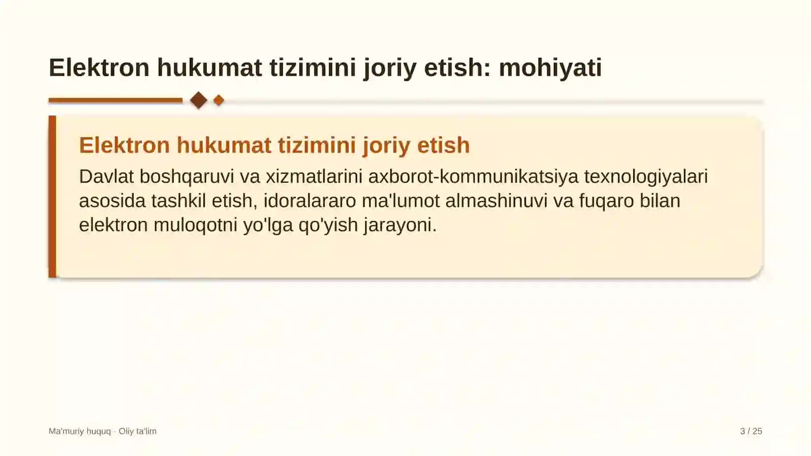 Dilerlik tarmoqlarida elektron hukumat tizimini joriy etish 3