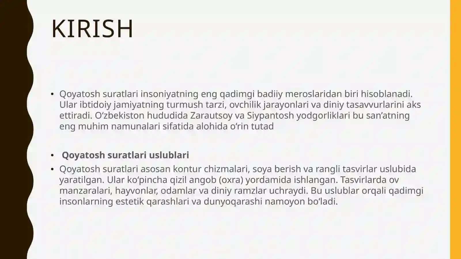 Qoyatoshsuratlari uslublari, Zarautsoy va siypantosh manzillari haqida 3