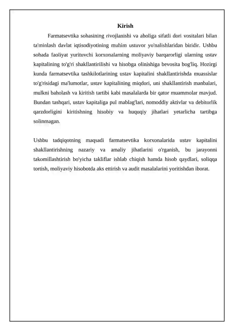 Dorixonalarda ustav fondini shakllantirish hisobi 3