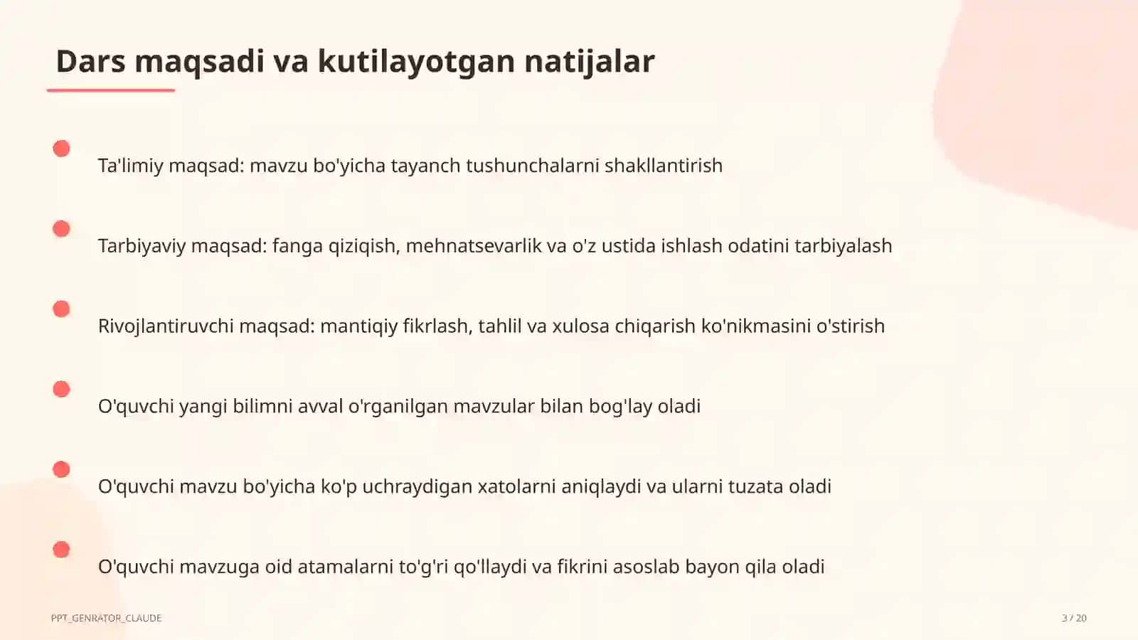 Qon aylanish va nafas olish organlari (4-sinf) 3