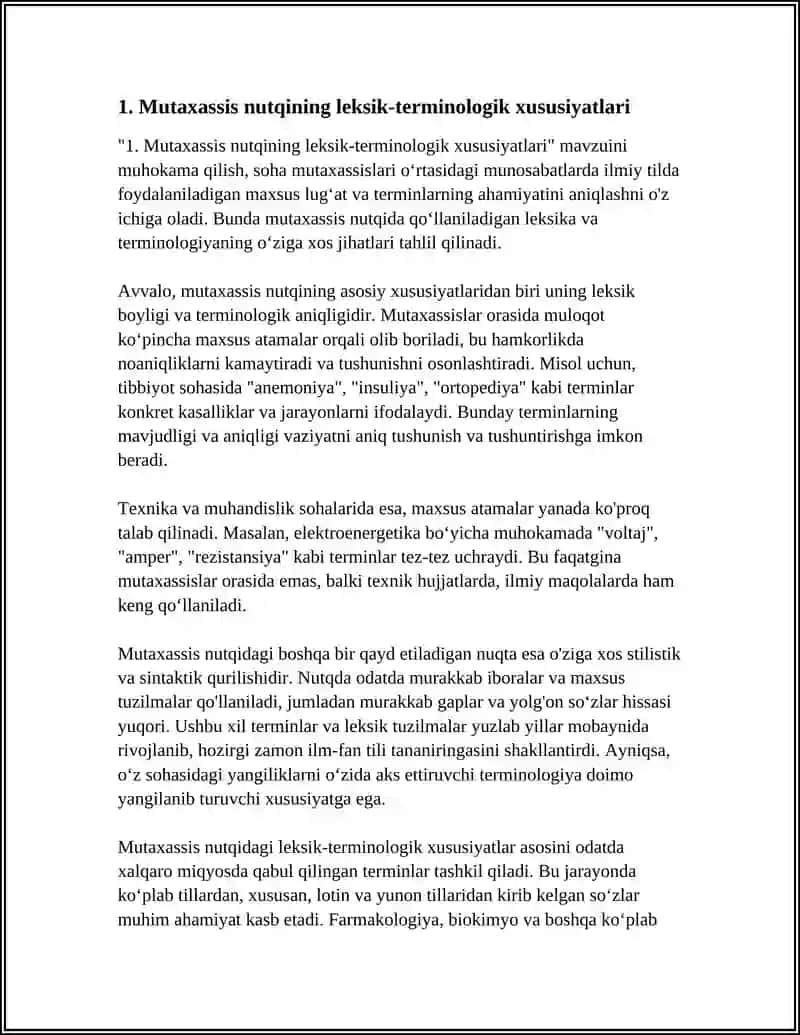 MUTAXASSIS NUTQINING ILMIYLIGI 3