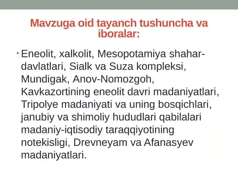 Eneolitdavri va uning yodgorliklari 3