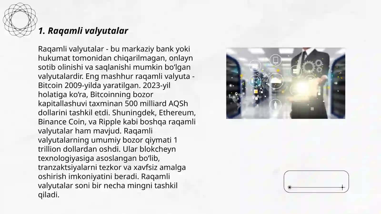 Raqamli iqtisodiyot texnologiyalari 3