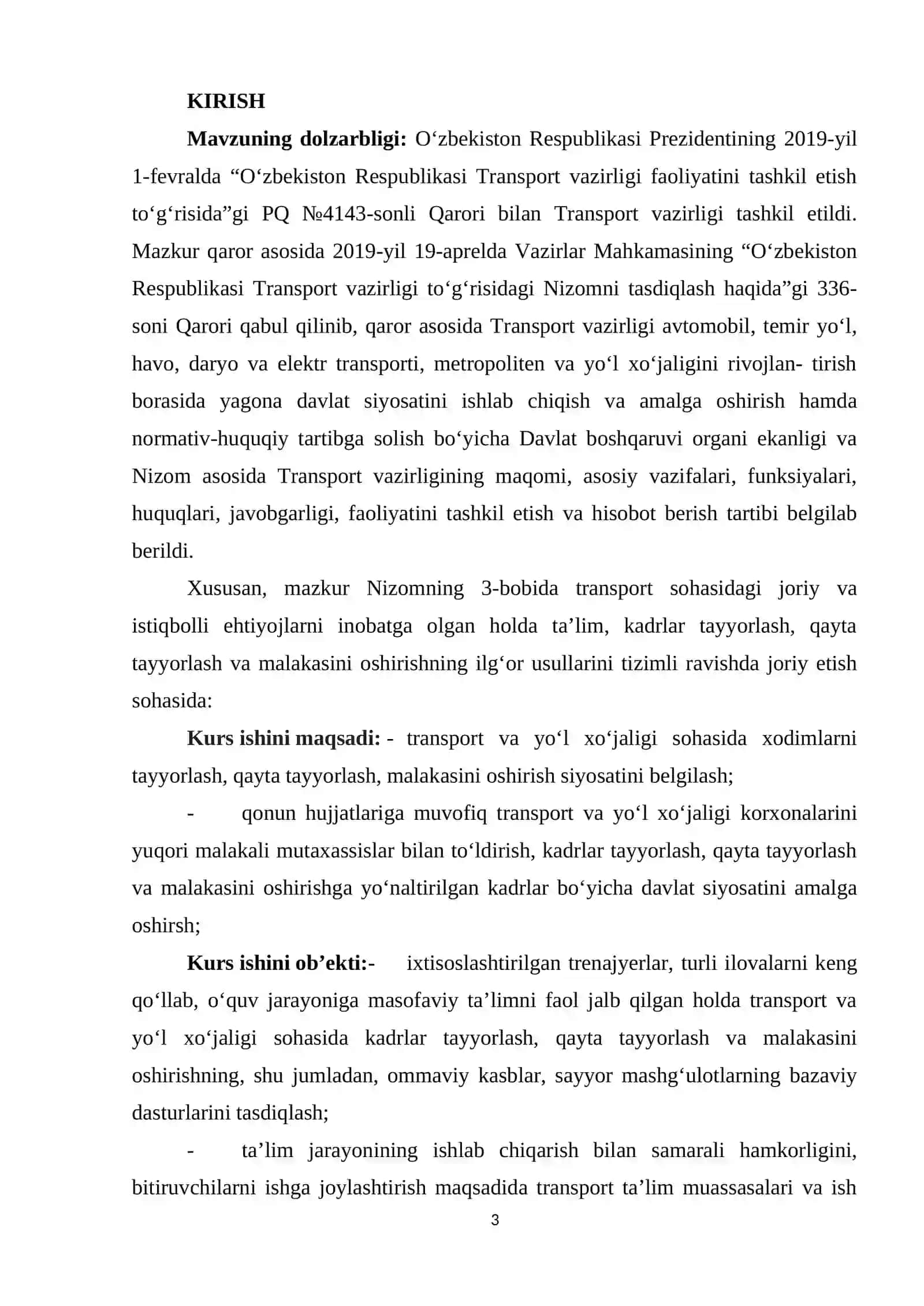 TRANSPORT MAHSULOTLARI VA ULARNING BOSHQA MODDIY ISHLAB CHIQARISH TARMOQLARI MAHSULOTLARIDAN FARQI 3