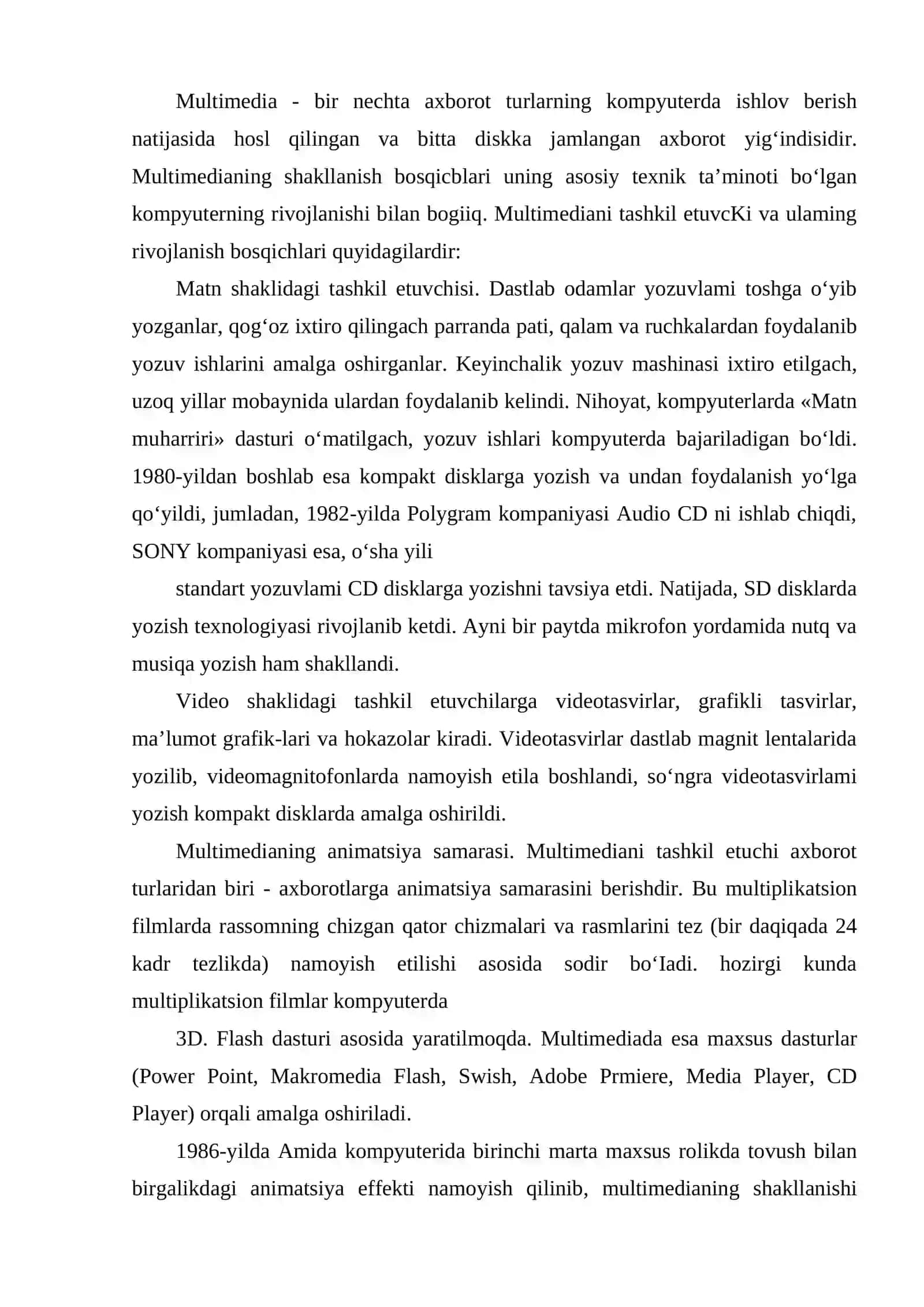 Maktabgacha ta’lim muassasalarida multimediatexnologiyalarini joriy etish. Hikoya qilib berish turlari va metodlari 3