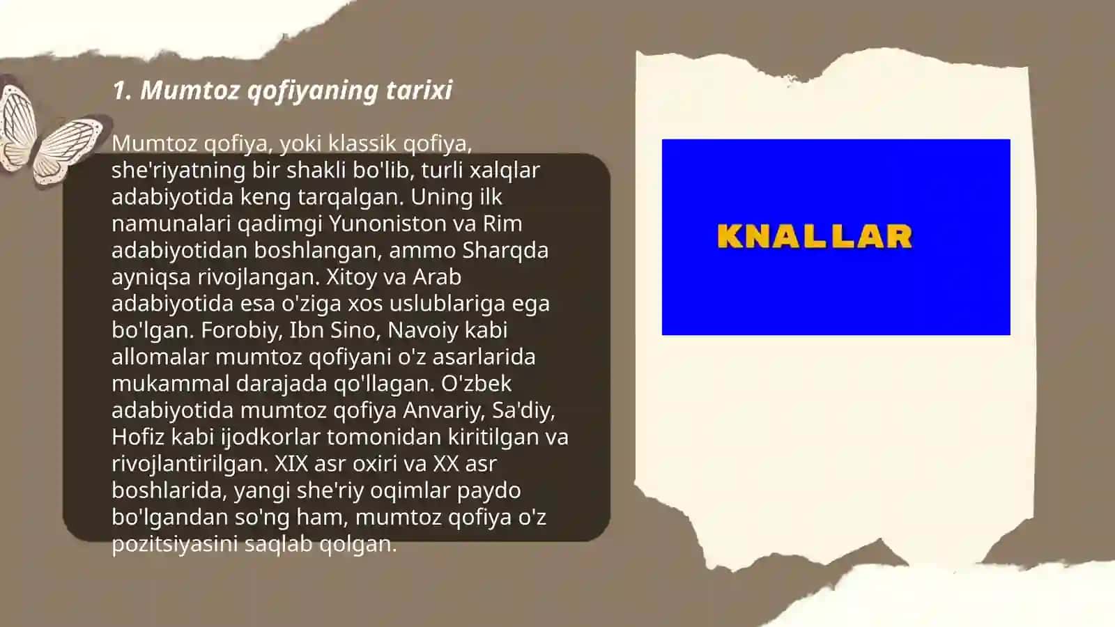 Mumtoz qofiya, qofiya harflari, harakatlari va turlari 3