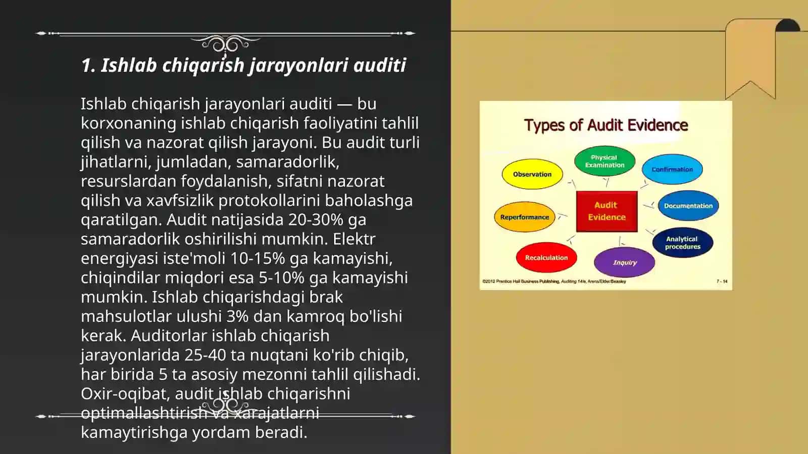 Ishlab chiqarish jarayonlari auditi 3