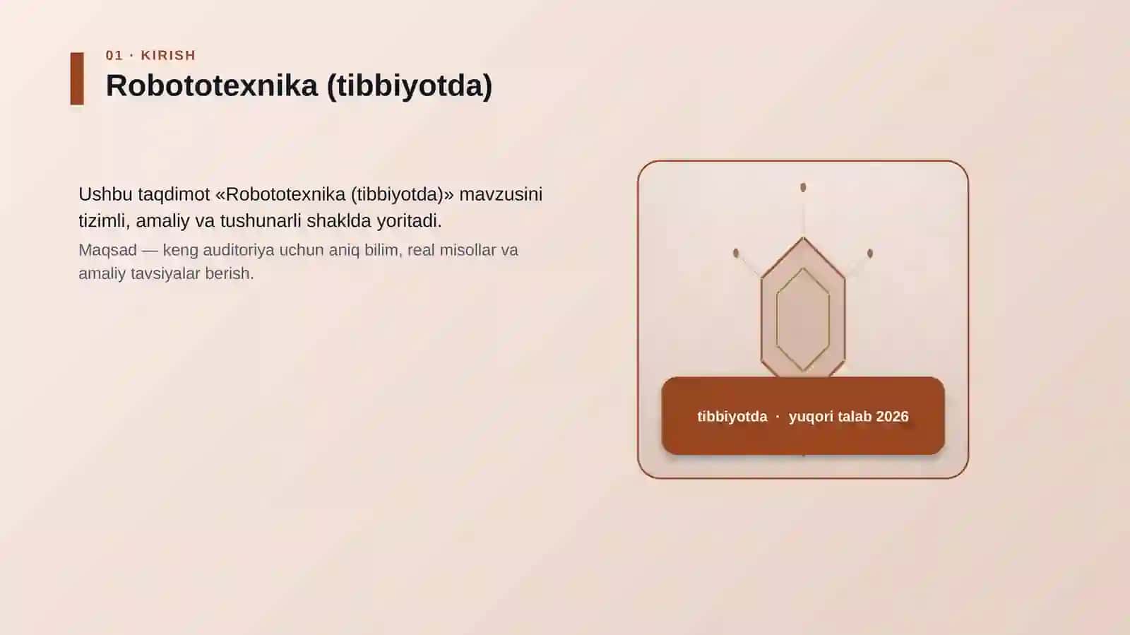 Robototexnika (tibbiyotda) 3