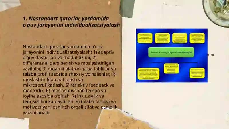 Ta’lim sifati ochiqligi va samaradorligini oshirish uchun nostandart qarorlardan foydalanish 3