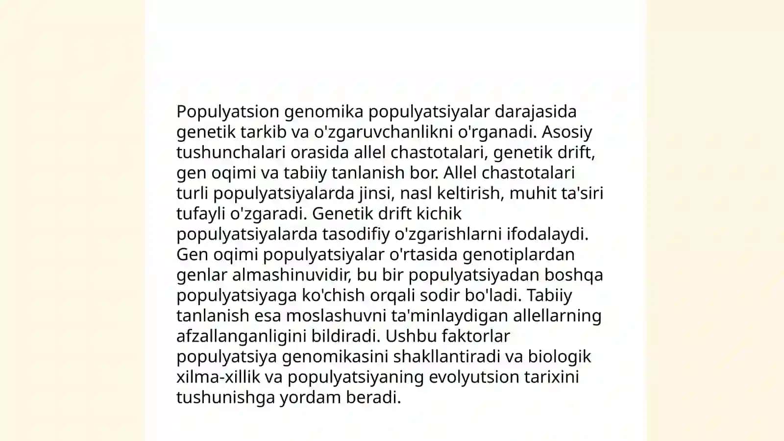 Populatsion genomika 3