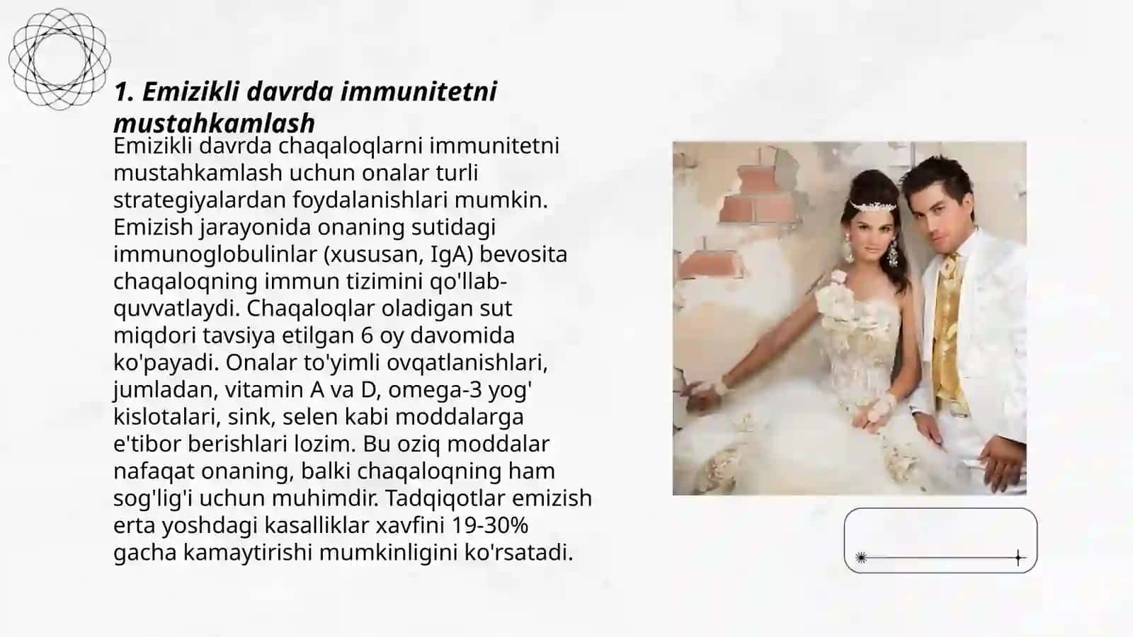 Emizikli davrda immunitetni mustahkamlash 3