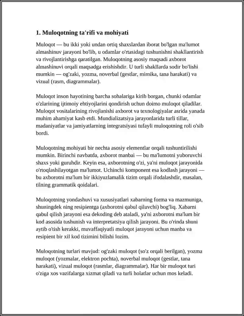 Muloqotning ta'rifi va mohiyati 3
