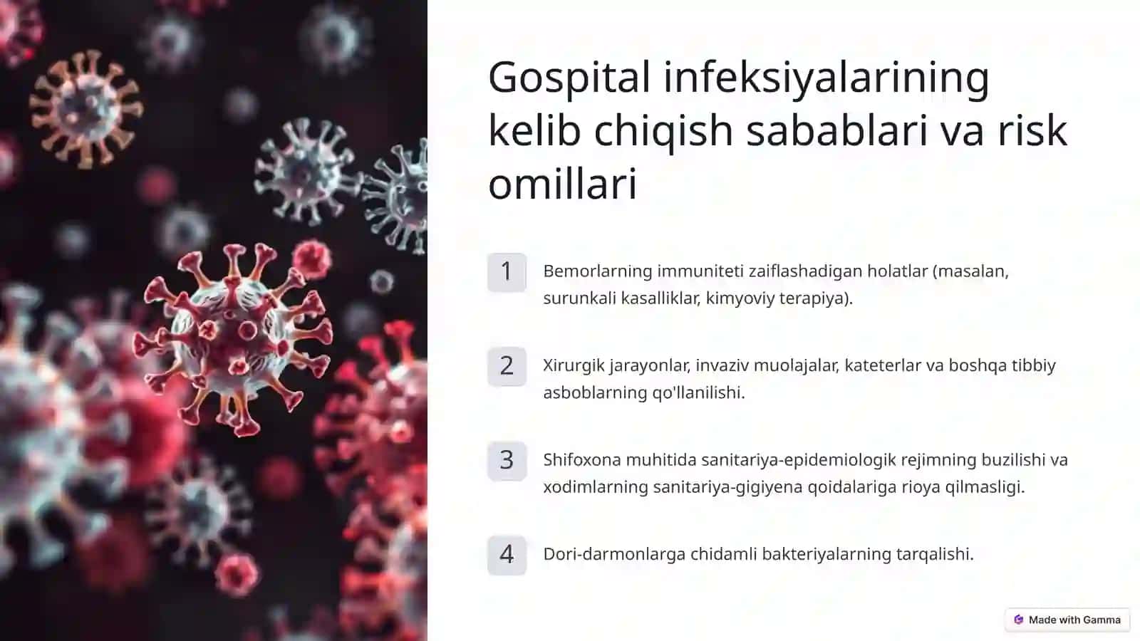 Xirurgiyada gospital infeksiyalarining profilaktikasi va davo muolajalari 3