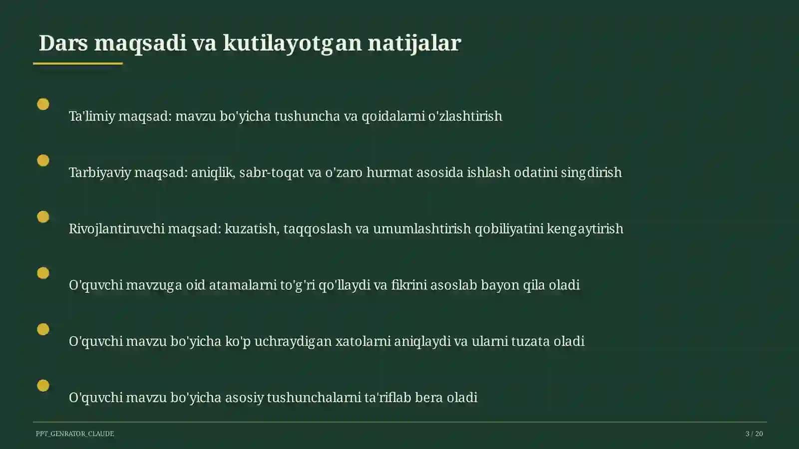 Huquq va iqtisodiyot asoslari (9– 11) — o'qituvchilar uchun 3