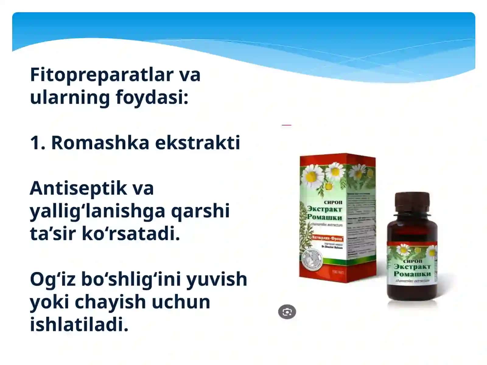 Mavzu;Paradont kasalliklarini davolashda fitopreparatlar 3