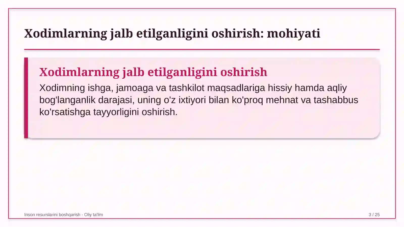 non mahsulotlari korxonalarida xodimlarning jalb etilganligini oshirish 4538 3