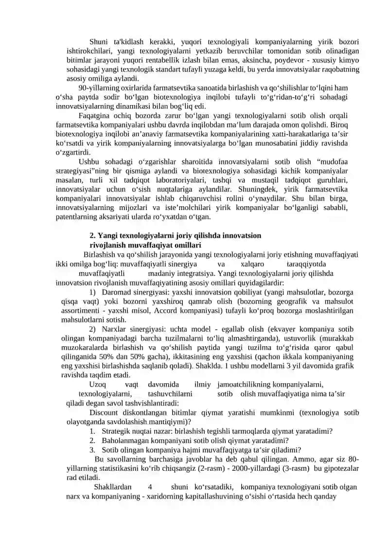 15-mavzu: Innovatsion biznesni rivojlantirish 3
