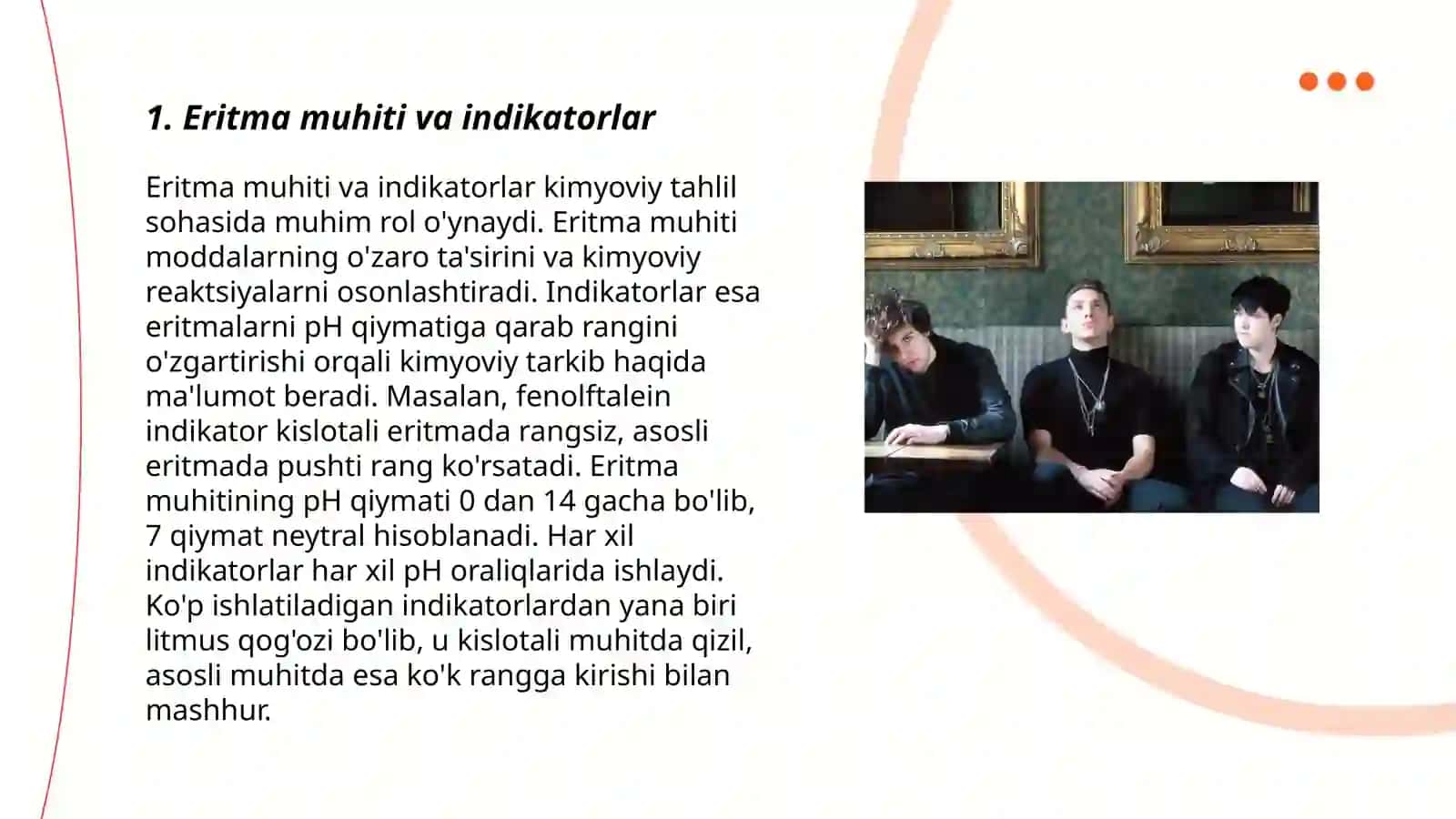 Eritma muhiti va indikatorlar 3