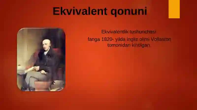 Ekvivalentlik qonuni 3