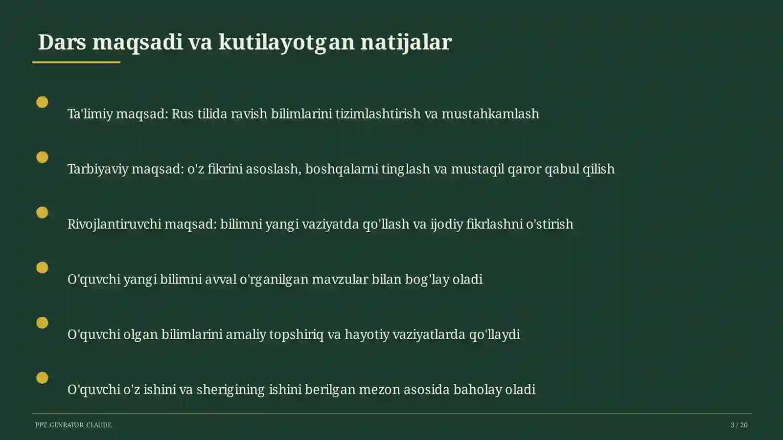 Rus tilida ravish (7-sinf) 3