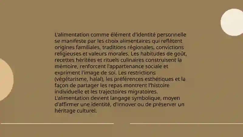 La culture culinaire et son rôle dans la vie personelle 3