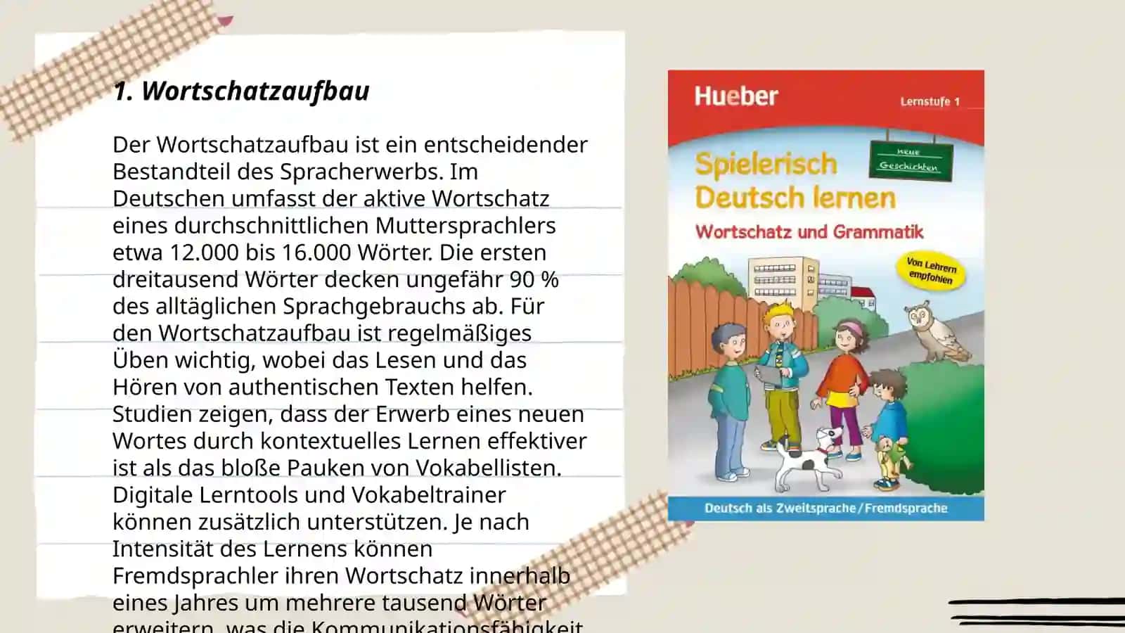 Deutsch lernen 3