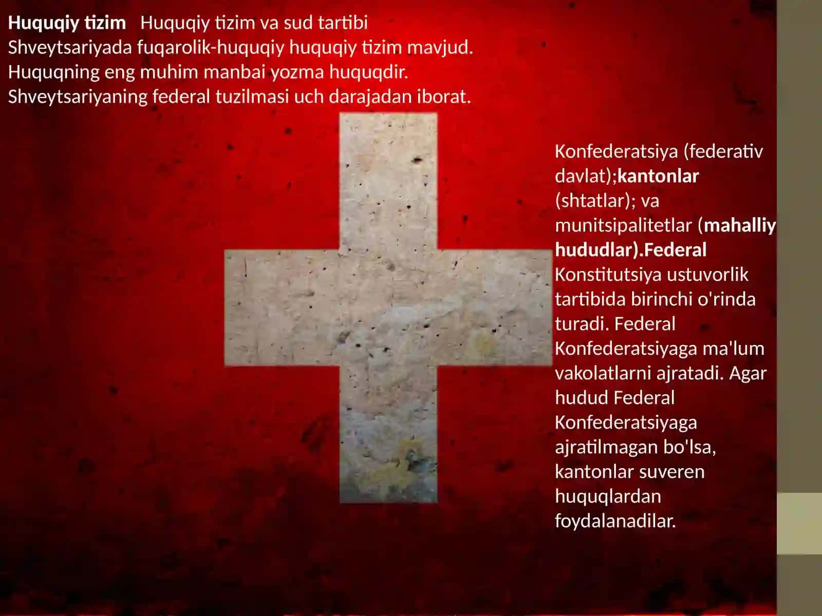 Shvetsariyaning Iqtisodiy-Ijtimoiy Strategik va Siyosiy dinamikasi. 3