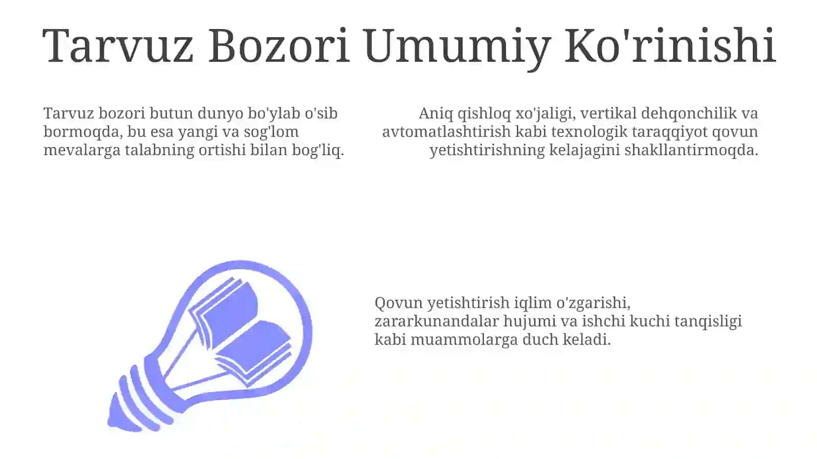 Melon sanoatining kelajak yo'l xaritasi 3