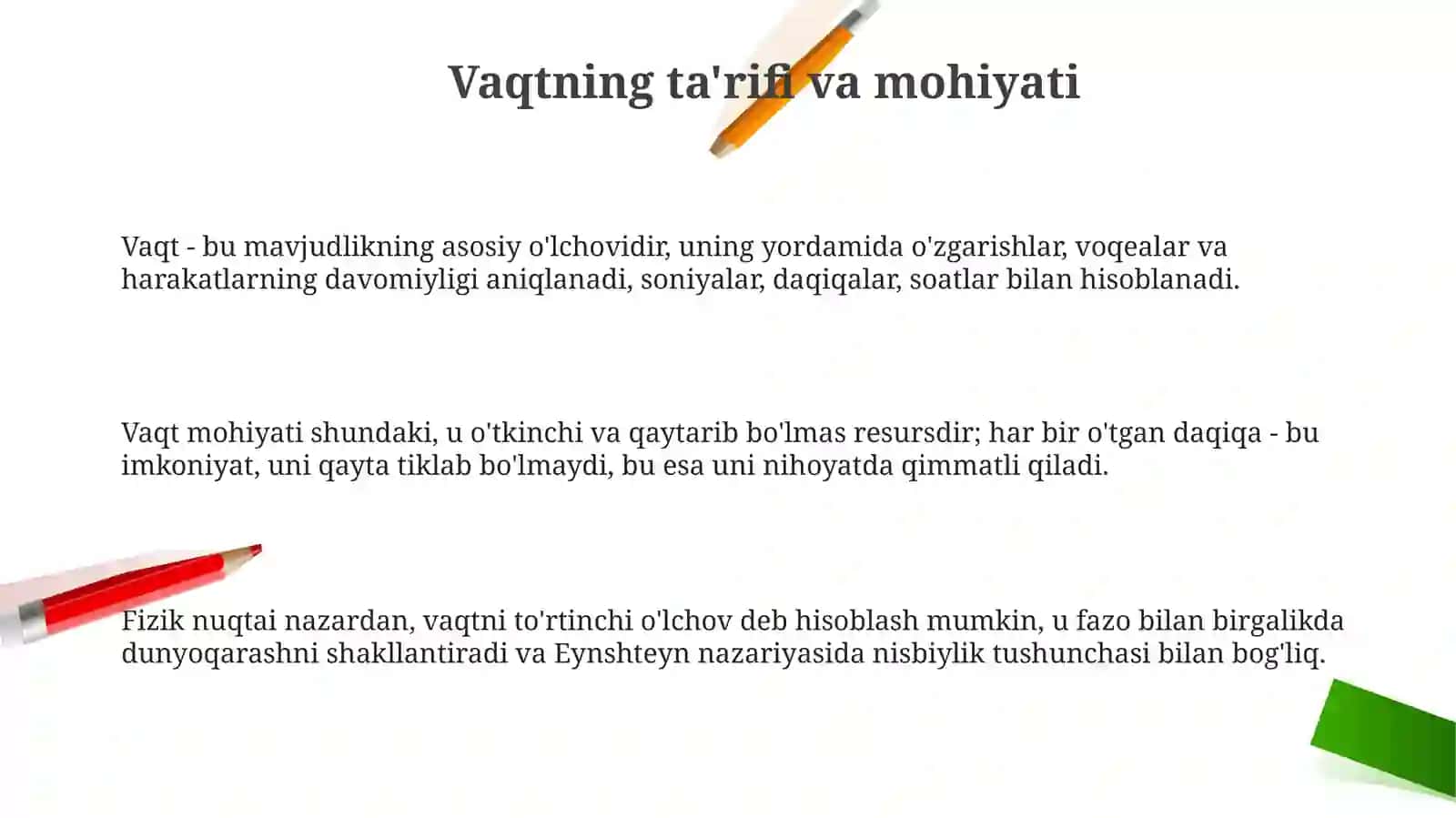 Vaqt - eng katta resurs 3