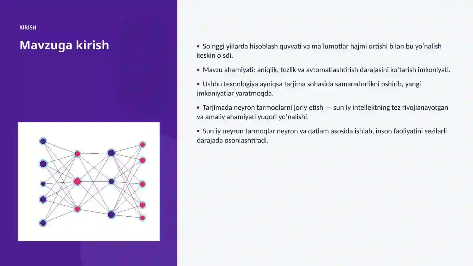 SUNʼIY INTELLEKT • PROFESSIONAL TAQDIMOT 3