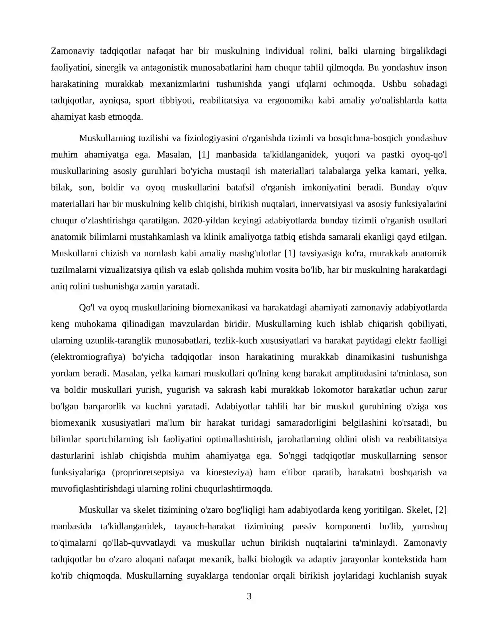 Qoʻl va oyoq muskuli 3