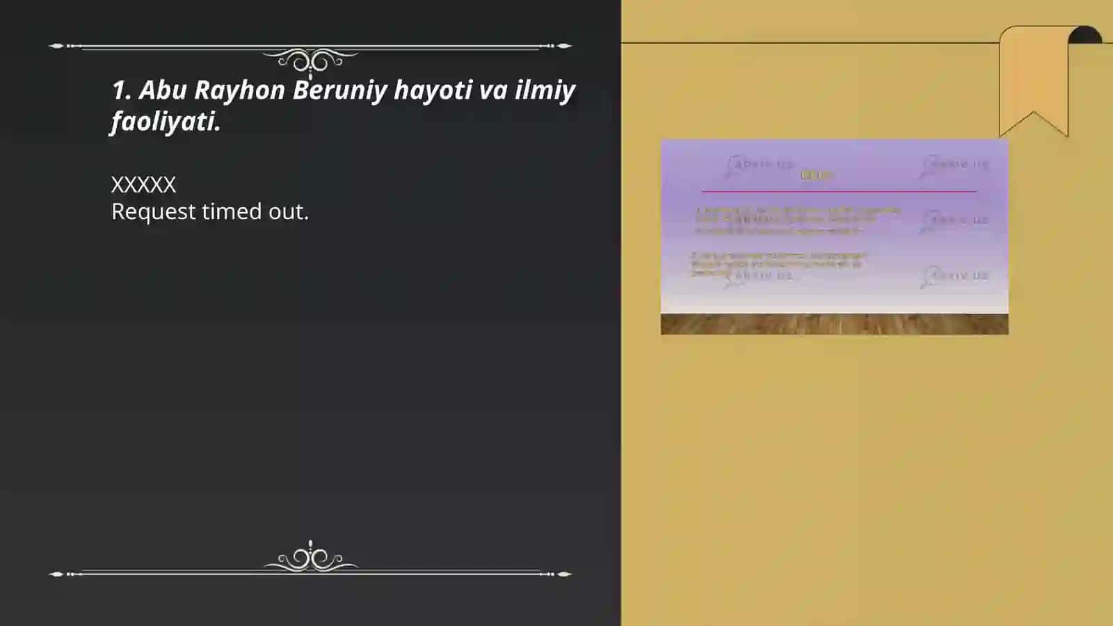 Tasnif va Tahlili.Sharq mutafakkirlari ta'lim metodlari.Beruniy,Ibn Sino,Farobiy 3