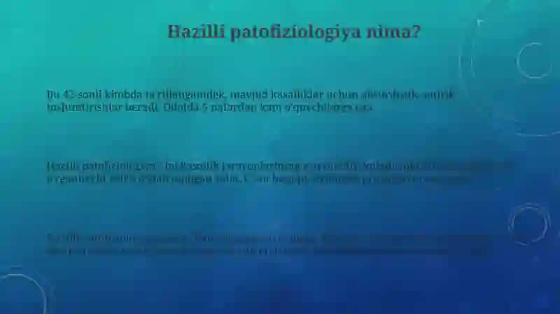 Hazilli patofiziologiya 3