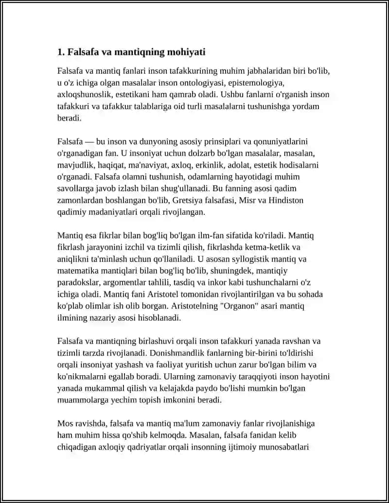 FALSAFA:MANTIQ VA TAFAKKUR SHAKILLARI 3