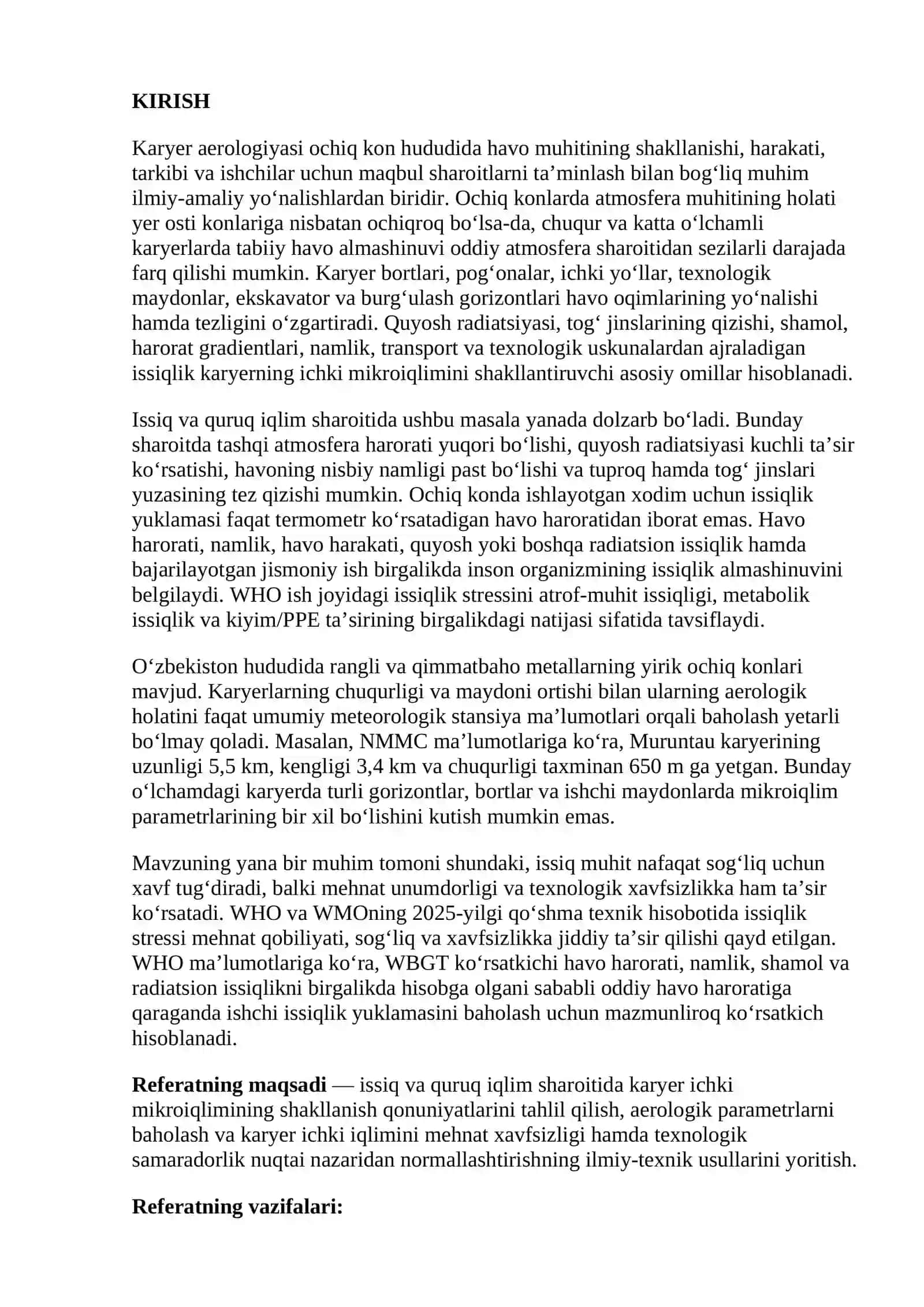 Karyer aerologiyasi 3