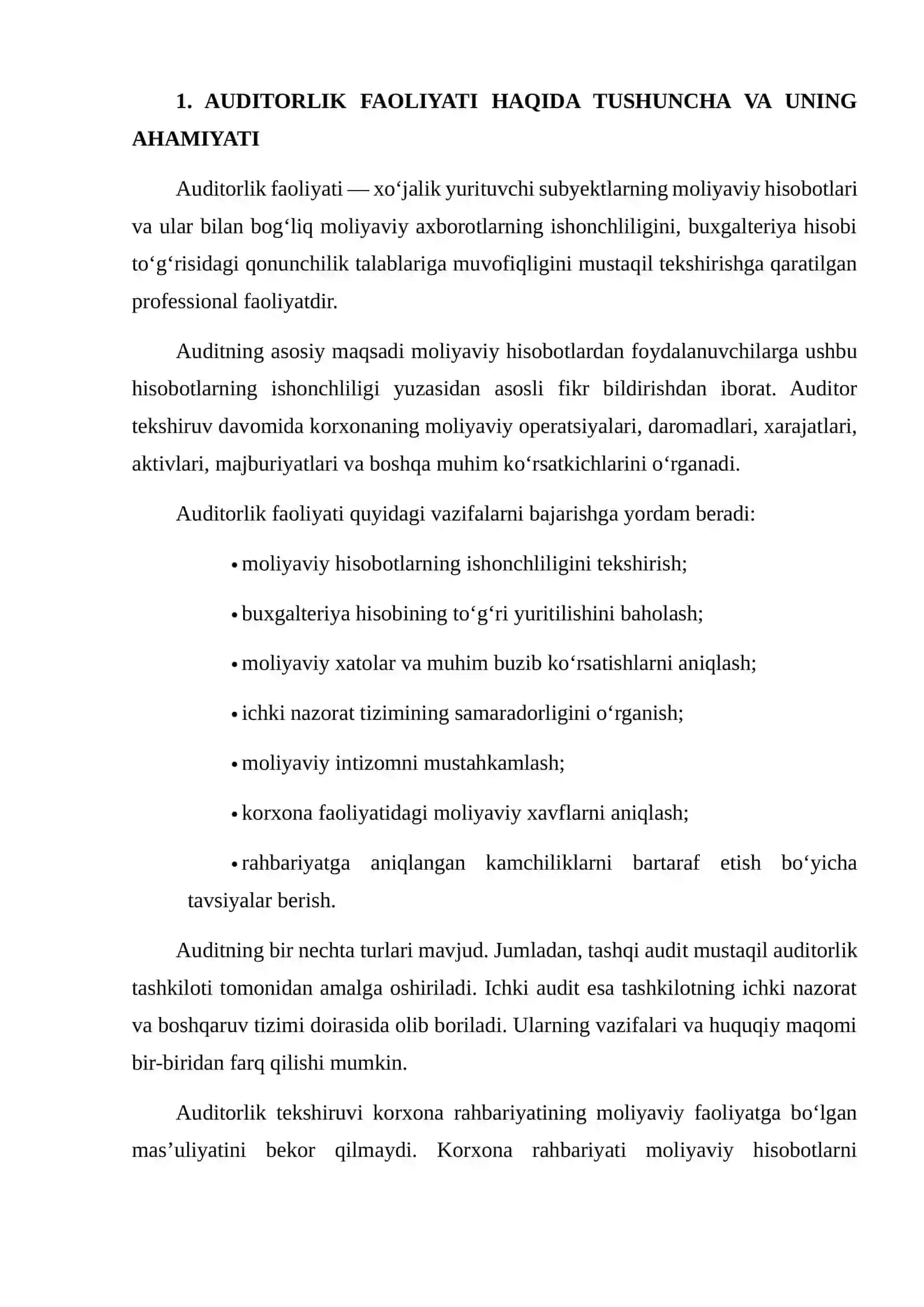 AUDITORLIKNING HUQUQI VA VAKOLATLARI 3