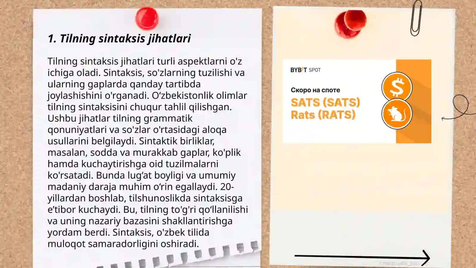 Tilning grammatik va leksik sathi 3