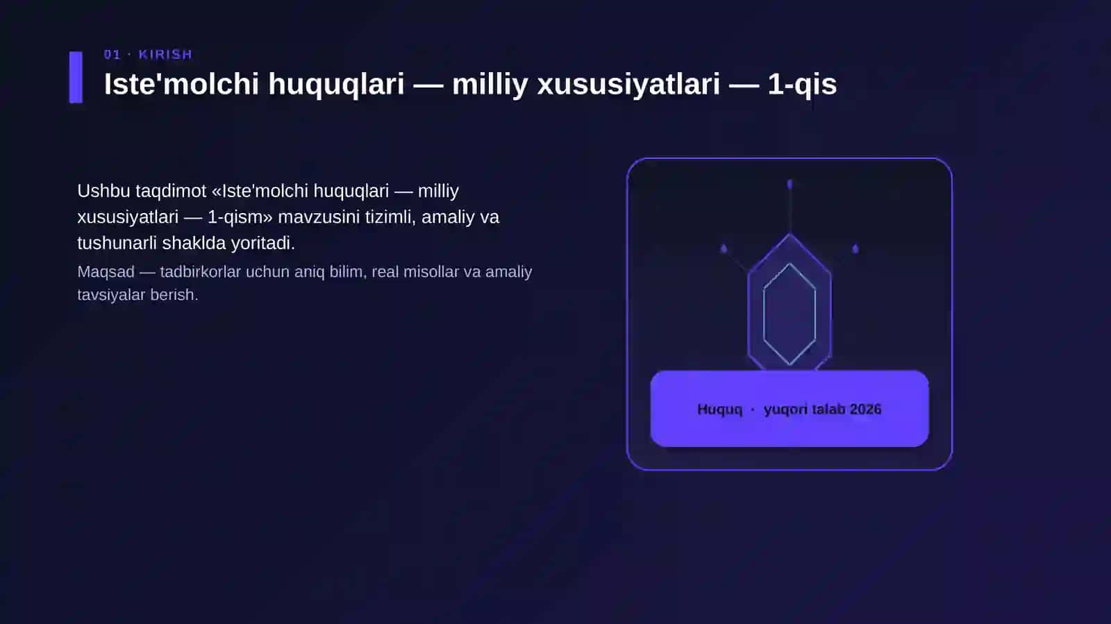 Iste'molchi huquqlari — milliy xususiyatlari — 1-qism 3