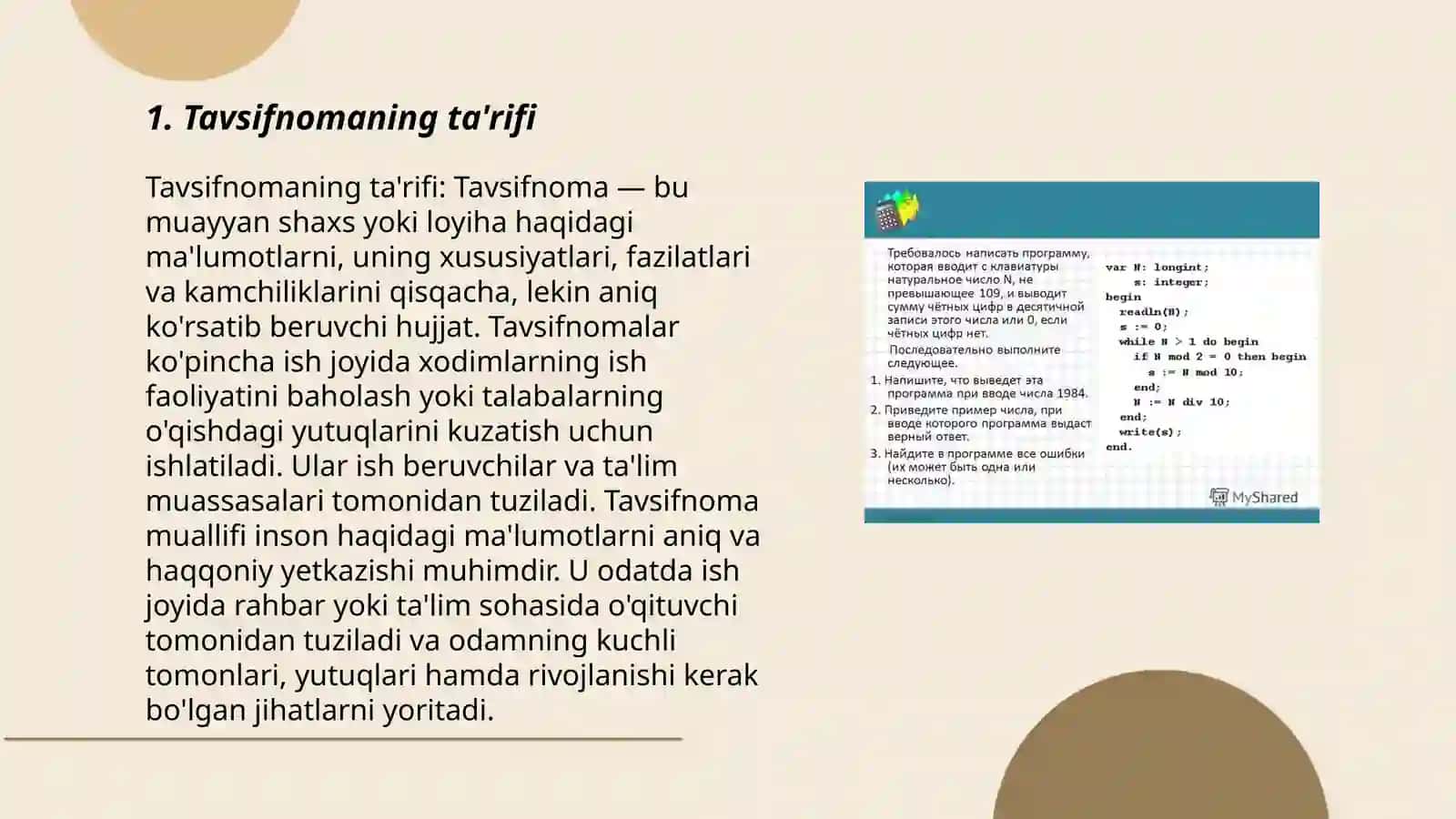 Tavsifnoma 3