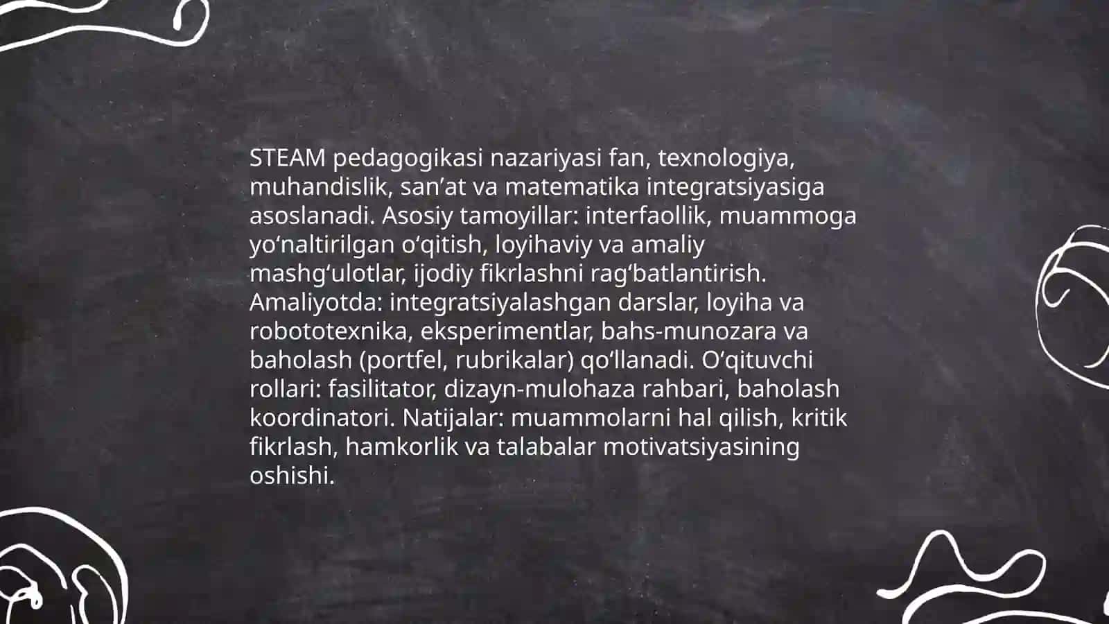 STEAM pedagogikasi nazariyasi va usullari 3