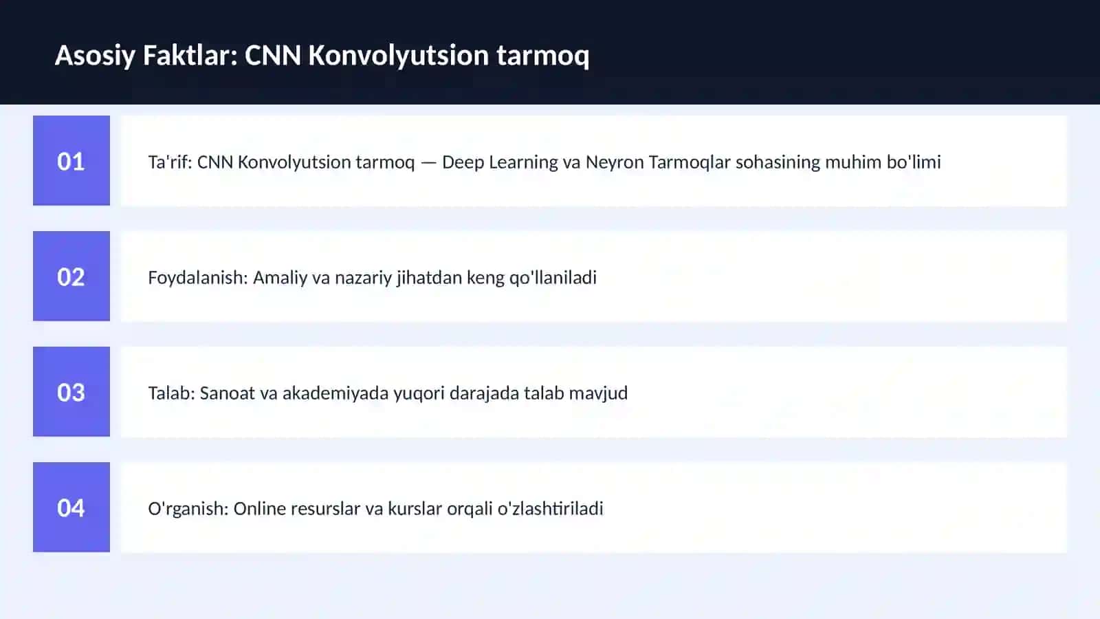 AI | DEEP LEARNING VA NEYRON TARMOQLAR 3